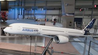 Die Produktion des Airbus A350 ist angelaufen. Bild: Airbus (Archiv: Vogel Business Media)
