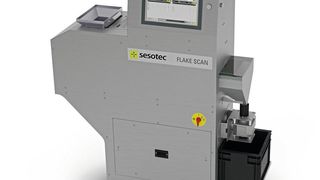 Minutenschnelle Qualitätsanalyse von Kunststoff-Flakes und -Mahlgütern (Bild: Sesotec)
