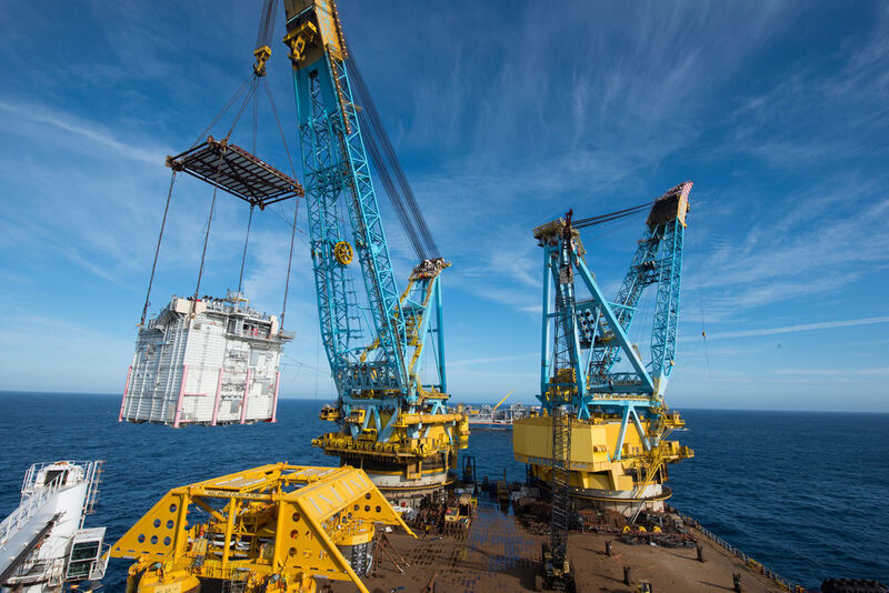 Statoil and its partners put the first subsea gas compression facility on line at Åsgard in the Norwegian Sea. Subsea compression will add some 306 million barrels of oil equivalent to total output over the field’s life. (Picture:  Øyvind Hagen/Statoil ASA)