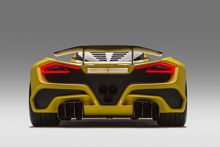 Im Vergleich zum Venom GT hat Hennessey den F5 aerodynamisch optimiert. (Hennessey)