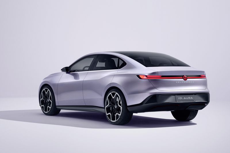 Der Aura soll modernste Technik ins A-Segment bringen, inklusive KI-gesteuerter Assistenzsysteme und intuitiver Bedienung. (Bild: Volkswagen)