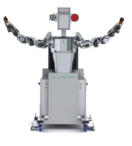 Der pi4_workerbot ist extrem lernfähig und „sieht“ durch Firewire-Kameras von Allied Vision Technologies.  Bild: Allied Vision Technologies (Archiv: Vogel Business Media)