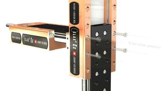 Der Linearmotor-Schlitten Elax kann Kräfte spüren, und somit Bewegungen nicht nur ausführen, sondern gleichzeitig kontrollieren. (Bild: Jenny Science)