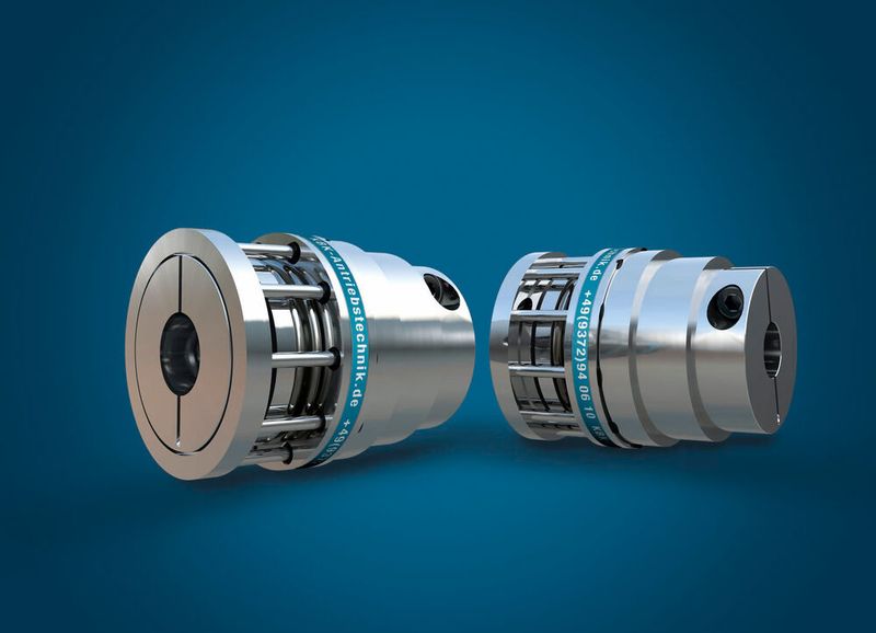 Metallbalgkupplungen von KBK sind auch in einer längenverstellbaren Ausführung erhältlich.  (Bild: KBK Antriebstechnik GmbH)