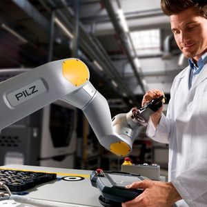Auf der Automatica zeigt das Automatisierungsunternehmen Pilz seine Systemlösungen für den Bereich Service-Robotik: Premiere in München haben die neuen Service-Robotik-Module des Unternehmens. Zu den weiteren Messethemen gehören das Dienstleistungsportfolio und das Angebot an  Sensorik für Roboter-Zellen sowie für die Mensch-Roboter-Kollaboration. Zu finden in Halle B4 Stand 500.