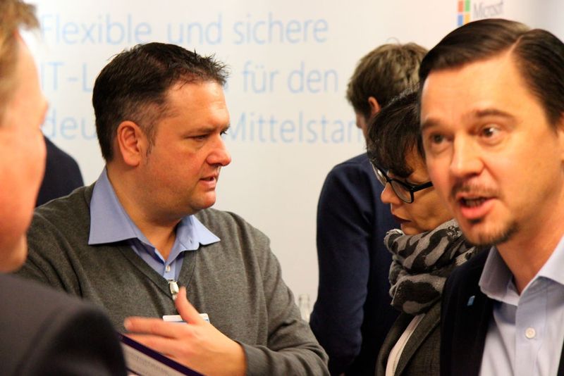 Für Gesprächsstoff während der Kaffee- und Mittagspausen war damit reichlich (Vogel IT-Medien)