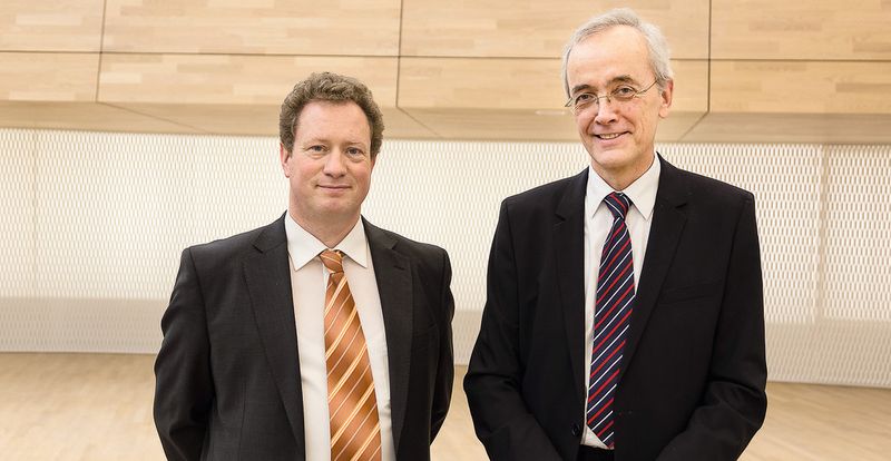 Dr. Hans Dieter Mieskes (l.) und Michael Ganzenmüller Dr. Hans Dieter Mieskes (l.) und Michael Ganzenmüller