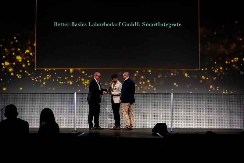 Better Basics gewinnt den BOI-Award in der Kategorie Labor- und Analysentechnik. (Bild: Vogel Communications Group / Human)