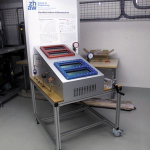 Abb.2: Durch technologisches Wissen und Massnahmen der Kubo Tech AG konnte diese Kältemaschine erfolgreich abgedichtet werden.