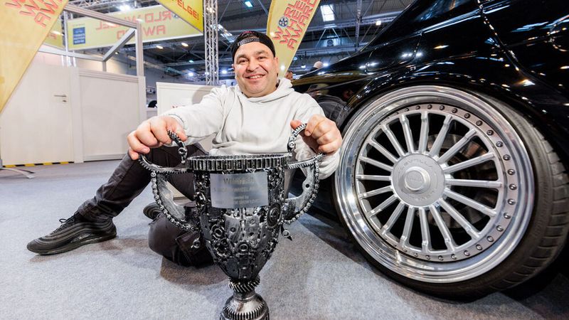 Für diese Felge gab es auf der Essen Motor Show den „World Wheel Award“. (Bild: Messe Essen)