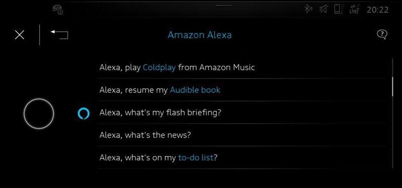 Auch Amazons Alexa ist im neuen E-Tron verfügbar.    (Audi AG)