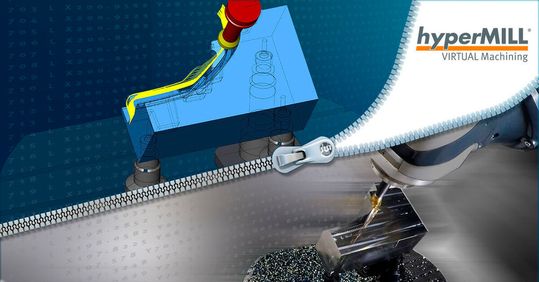 hyperMILL VIRTUAL Machining comble le fossé entre le système FAO et l'environnement de la machine. hyperMILL VIRTUAL Machining comble le fossé entre le système FAO et l'environnement de la machine.