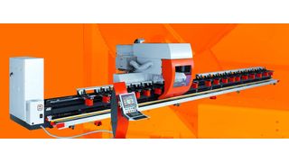 Das Profilbearbeitungszentrum SBZ 151 ist mit einer 16-kW-Spindel ausgerüstet, die auch bei niedrigen Drehzahlen ein Drehmoment von 17 Nm überträgt. (Archiv: Vogel Business Media)