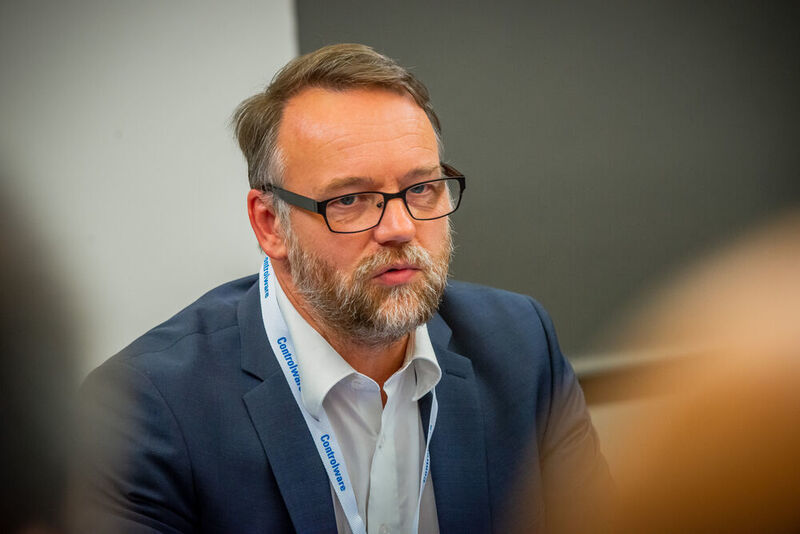 Die Moderation des Roundtable übernahm Prof.Dr. Christoph Skornia vom Labor für Informationssicherheit der OTH Regensburg. (Controlware)