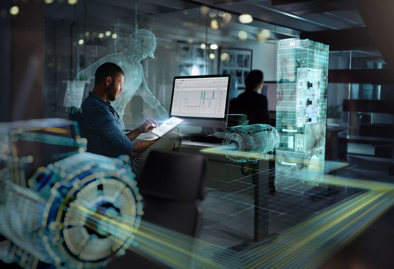 And web-based applications that open up new possibilities to create added value from your IoT data. (Siemens)
