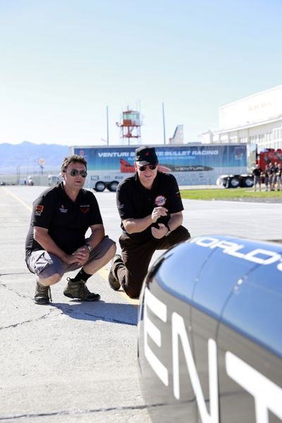 Gildo Pallanca Pastor (links) mit Fürst Albert II. von Monaco (Bild: Venturi Automobiles)