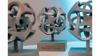 The five winners will each receive a 3D-printed award, as well as an impressive exhibition and marketing package sponsored by Formnext and its partners. (Source: Mesago Messe Frankfurt/ Marc Jacquemin)