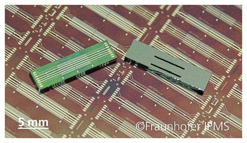 Herzstück des neuartigen Ionenmobilitätsspektrometers ist ein miniaturisierter FAIMS-Chip. (Fraunhofer IPMS)