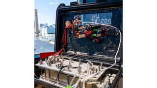 The user-friendly unit, which weighs less than ten kilograms and does not require the use of filters, can be powered by a small, portable solar panel. (M. Scott Brauer)