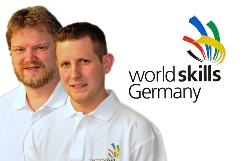 Experte: Herbert Mattes; Teilnehmer: Johannes Rudolf (Bild: World-Skills Germany)