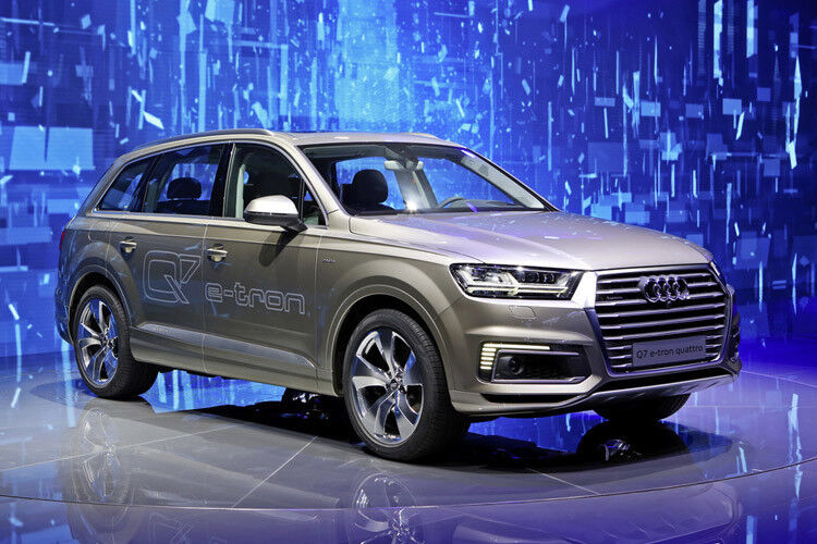Audi setzt im Q7 E-Tron auf einen Plug-in-Hybrid. (Foto: ampnet)