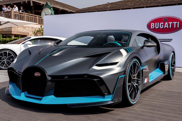 Im Gegensatz zum Chrion wirkt der Divo deutlich aggressiver. (Bild: Bugatti)