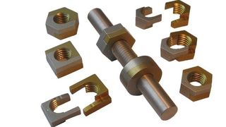 Die zweigeteilten Schraubenmuttern gibt es in verschiedenen Ausführungen für zahlreiche Anwendungen.  Bild: Twin-Nut (Archiv: Vogel Business Media)
