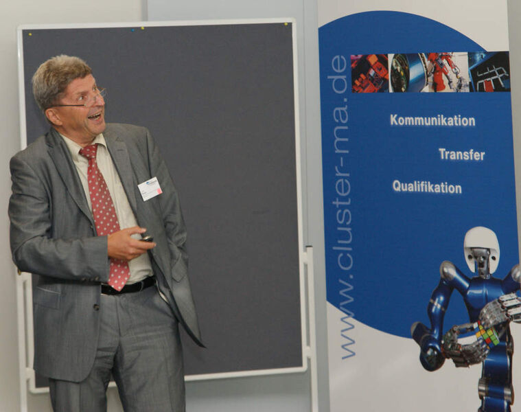Detlev Riedel, CEO, Xavo AG, Bayreuth, blickte in die Zukunft: „Operational Excellence Software prägt die Fertigung im 21. Jahrhundert.“ (Archiv: Vogel Business Media)