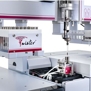 Abb. 2: Ein vergleichbares Gerstel-MPS-SBSE-TDU-GC/MS-System haben Noyon et al. zur Bestimmung der Migration von BPA aus Epoxidharzen verwendet. 