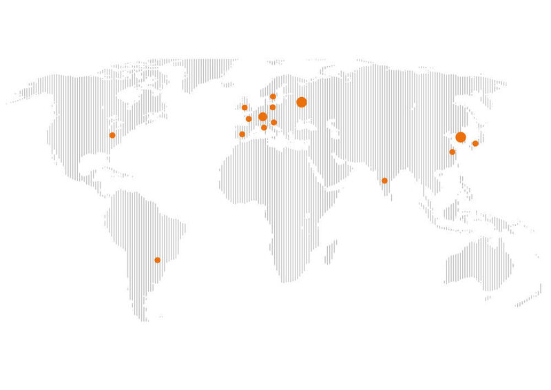 Mit der Gründung von Vollmer Russland und Vollmer Südkorea verfügt der Spezialist für Schleif- und Erodiermaschinen über insgesamt 14 Niederlassungen weltweit. (Vollmer)