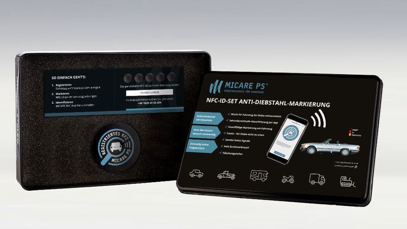 Mit dem NFC-ID-Chipset von Micare-PS können Oldtimerbesitzer ihr Fahrzeug für potenzielle Diebe unattraktiv machen.