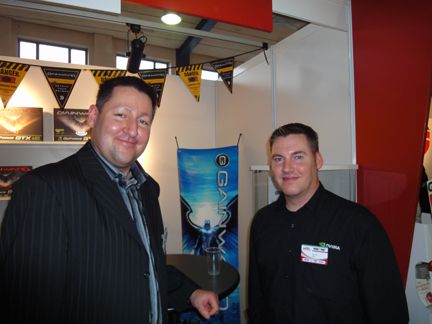Lars Hobusch, Gainward, und Robert Cajnar, Nvidia (Archiv: Vogel Business Media)