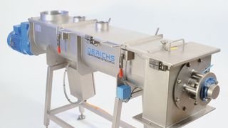 Die Mischleistung des abgebildeten Kontimischers beträgt bis zu 4000 Liter pro Stunde.  (Bild: Derichs)