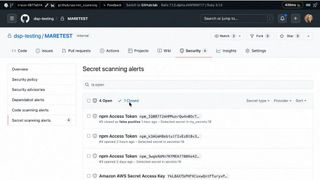 Das Secret-Scanning von GitHub soll unerwünschten Datenabfluss bei Git-Push-Befehlen verhindern. (GitHub)