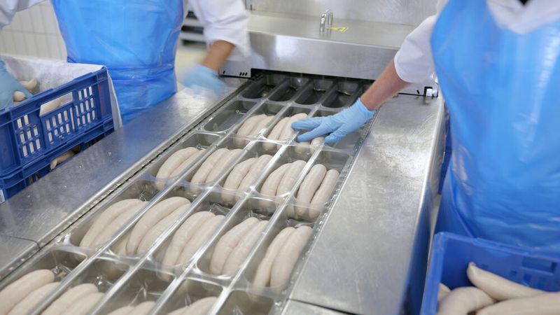 Auf zehn Tiefziehverpackungsmaschinen von Multivac verpackt Migros Ostschweiz jährlich rund 24 Millionen Packungen. (Bild: Multivac)