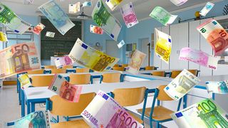 Zwei Drittel der Fördergelder aus dem Digitalpakt sind bisher ungenutzt und unverplant (© bluedesign – stock.adobe.com)