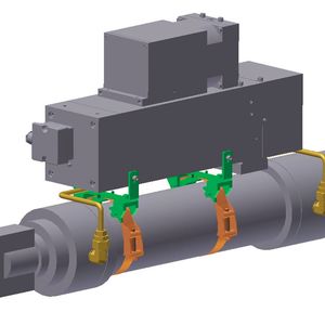 Bild 1: Der hydraulische Kompaktantrieb setzt an, wenn die Zentralhydraulik an wirtschaftliche Grenzen stößt. Er wird – herstellerunabhängig – mit Hydraulikzylinder geliefert und kann in jeder Einbaulage verwendet werden.