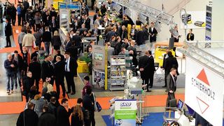 Die mehr als 1200 Aussteller auf 95 000 Quadratmetern Ausstellungsfläche werden wohl wieder für volle Hallen in Stuttgart sorgen. (Bild: LogiMAT)