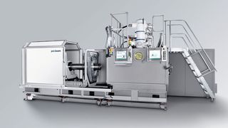 Das ist die Mikrobohranlage des Typs PK 20 von Pro-beam. Sie kann 3000 Löcher pro Sekunde bohren. (Bild: Pro-beam)