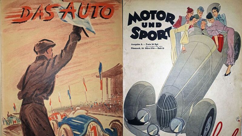 Vor 75 Jahren: Unter Beteiligung des Vogel-Verlags entstand aus den beiden Zeitschriften „Das Auto“ und „Motor und Sport“ die bekannte „Auto Motor und Sport“.