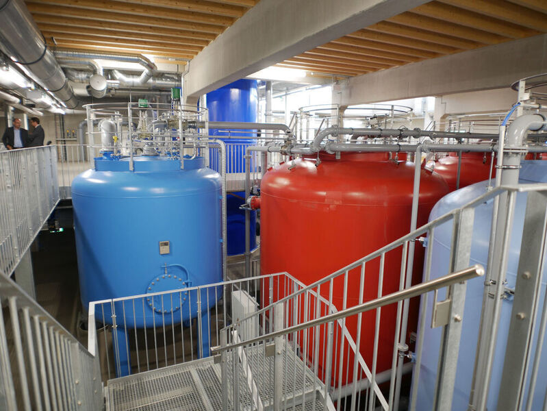 Carix-Ionenaustauscher können platzsparend installiert werden. (Veolia Water Technologies)