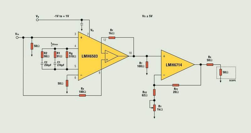 Bild 3: Breitbandiger, entzerrender Single-Ended-Kabelempfänger mit einstellbarer Verstärkung (Archiv: Vogel Business Media)