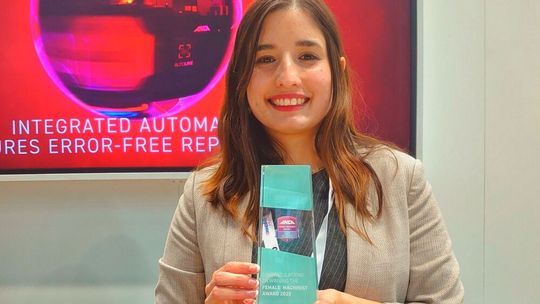 Atzimba Nayeli Martínez Reynoso is Anca’s Female Machinist of the Year 2025(Source:  Anca)