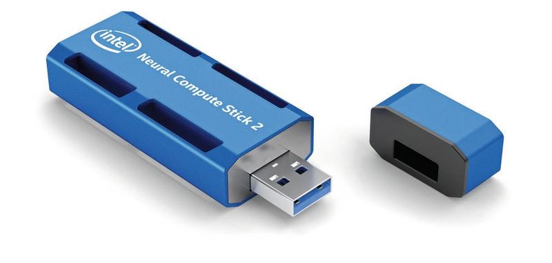 Intels Neural Compute Stick 2: schnelle Umsetzung von Deep-Neural-Network-Konzepten (Bild:  RS Components)