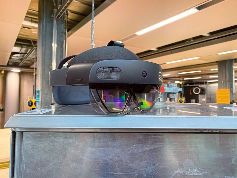 Les lunettes Hololens 2 sont à la pointe de la technologie de réalité augmentée. (Source : Marina Hofstetter)