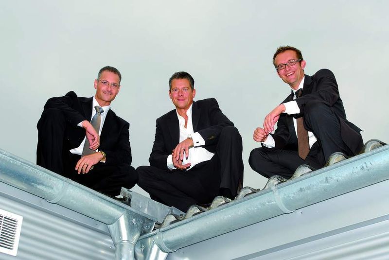 Die Geschäftsführer von Sessner Automobile (v. li.) Markus Rößler, Jens Bergmann und Dirk Hinrichsen (Archiv: Vogel Business Media)