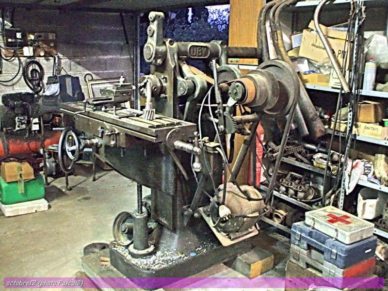 Un passionné de machines-outils nous fait découvrir des trésors, des antiquités industrielles (Image: Pascal Bouvet)