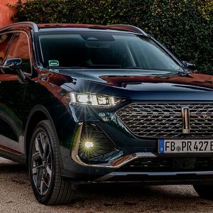 Die Empfindlichkeit einiger Assistenzsysteme des Wey ist allerdings etwas übertrieben.(Bild:  GWM)