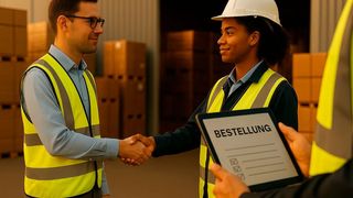 Im Einkauf zählt der Maschinen- und Anlagenbau zu den Schlüsselbranchen. Wer dort gestalten kann, verdient mehr. (Bild: VCG/KI-generiert)