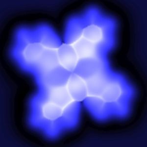 (Bild: Hapala/Temirov/Tautz/Jelínek, Physical Review Letters, Copyright 2014 by The American Physical)